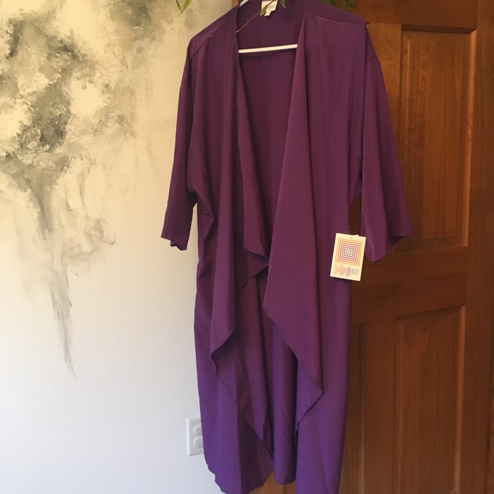 Vibrant Purple LulaRoe Shirley NWT